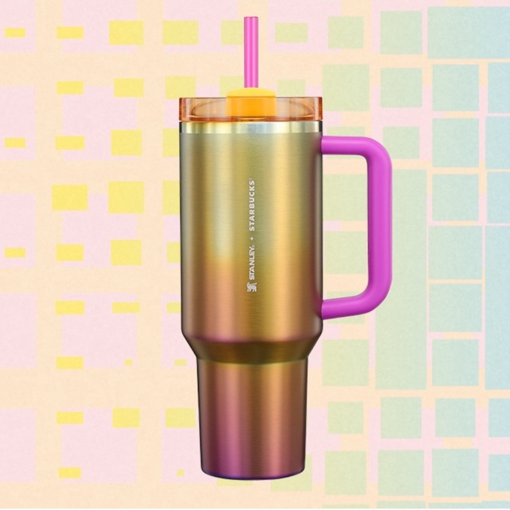 NWT Sunset Gradient Starbucks x Stanley Cup 40 oz